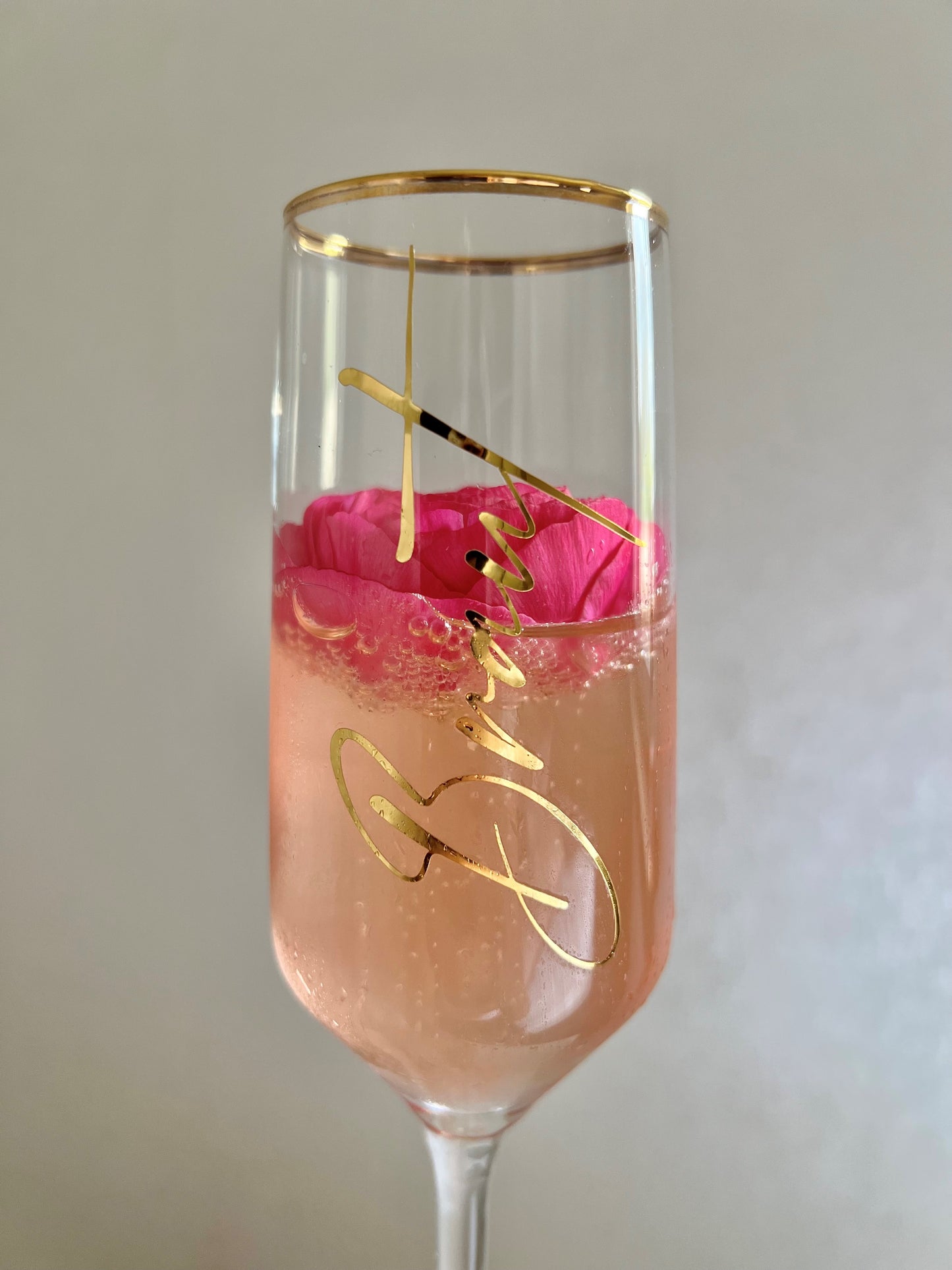 Sektglas Golden Elegance