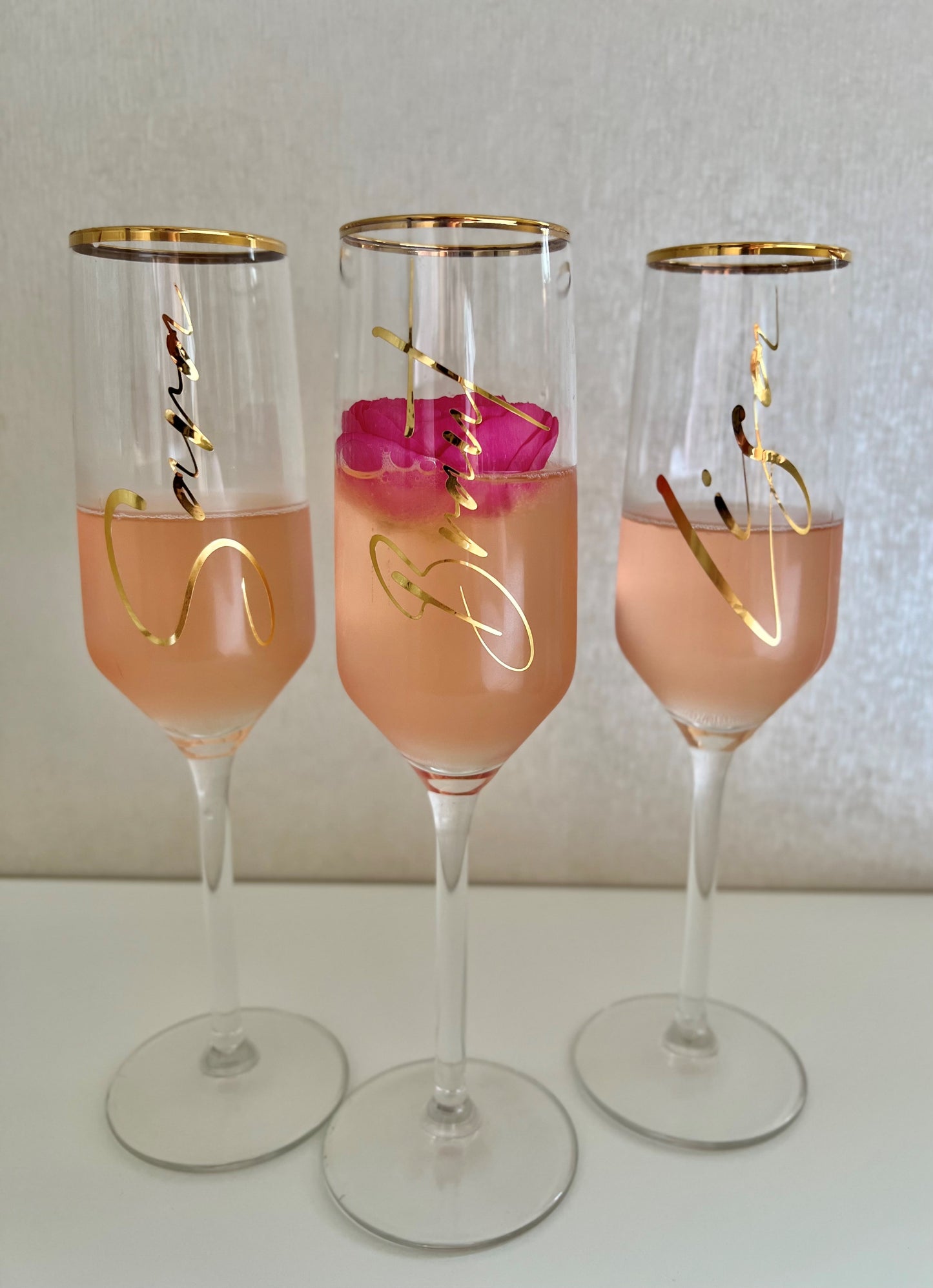 Sektglas Golden Elegance