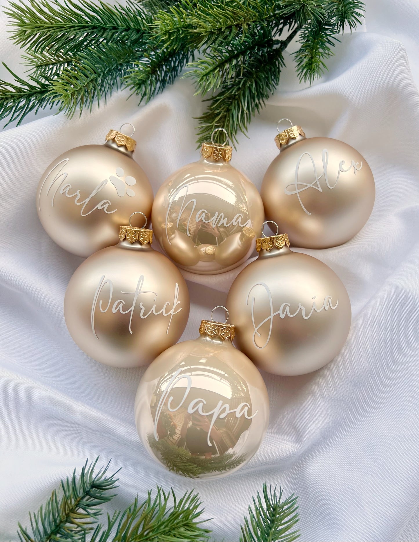 Christmas Balls gold