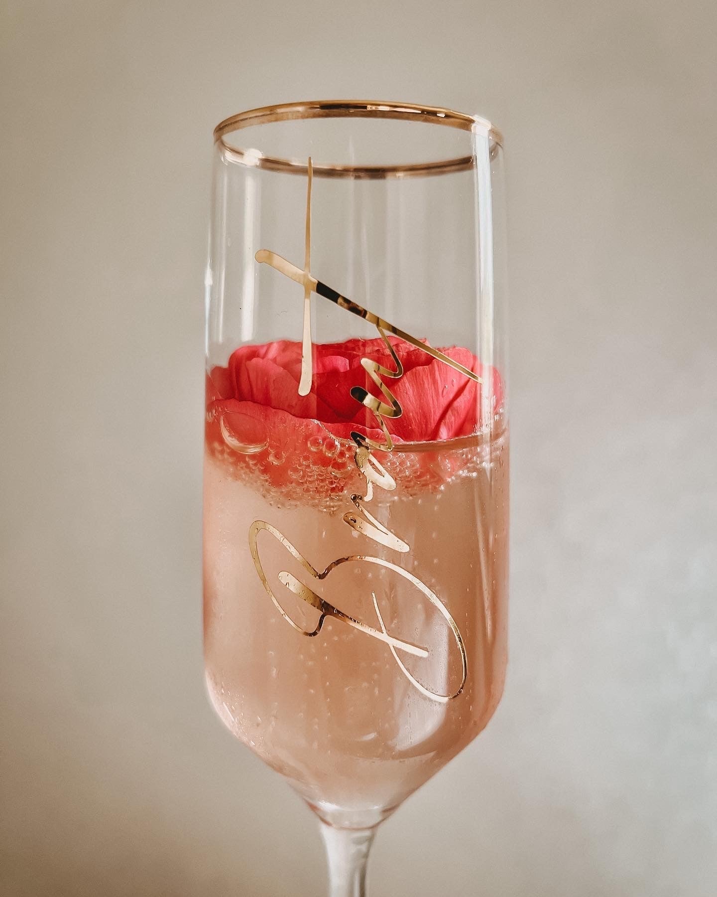 Sektglas Golden Elegance
