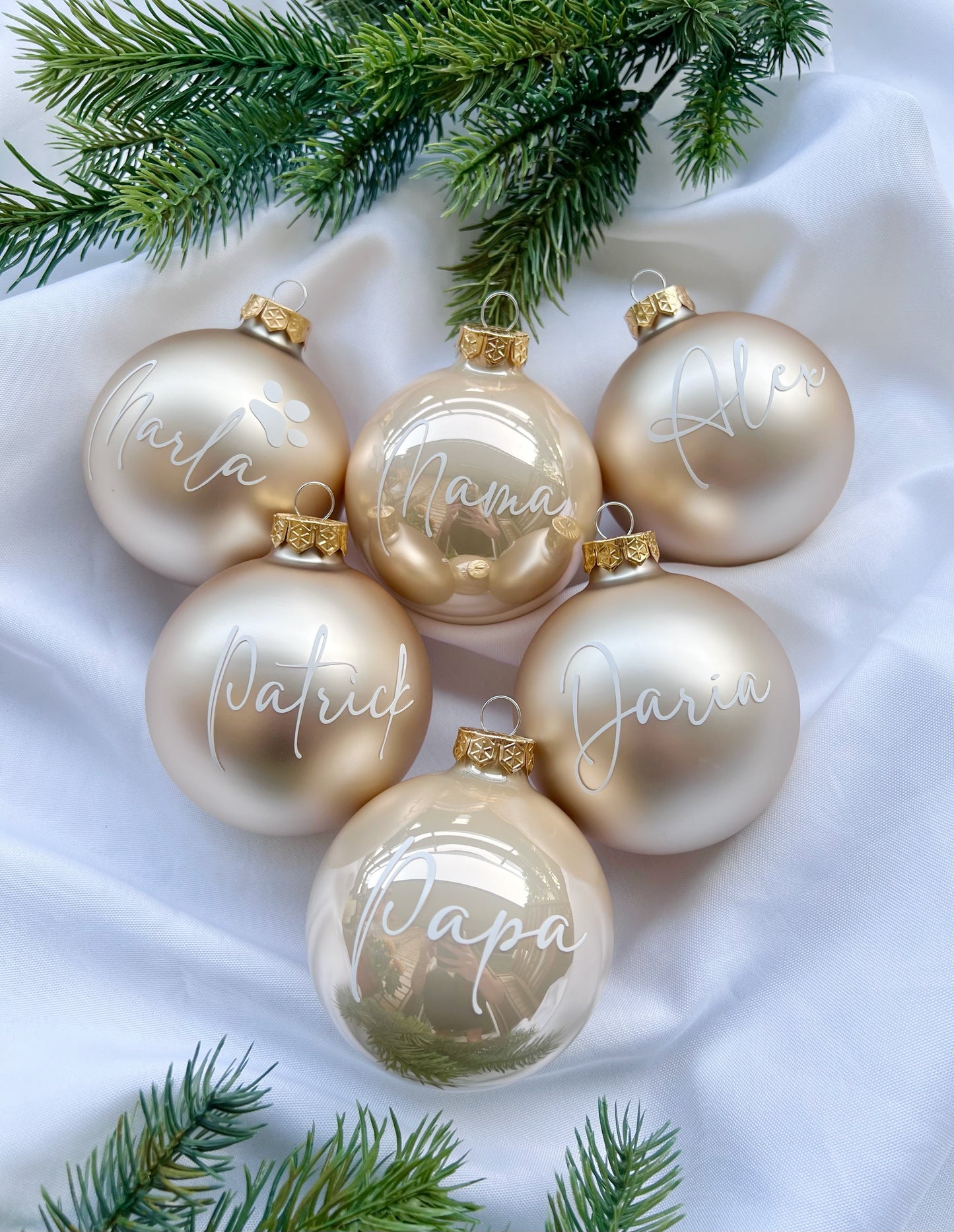 Christmas Balls gold