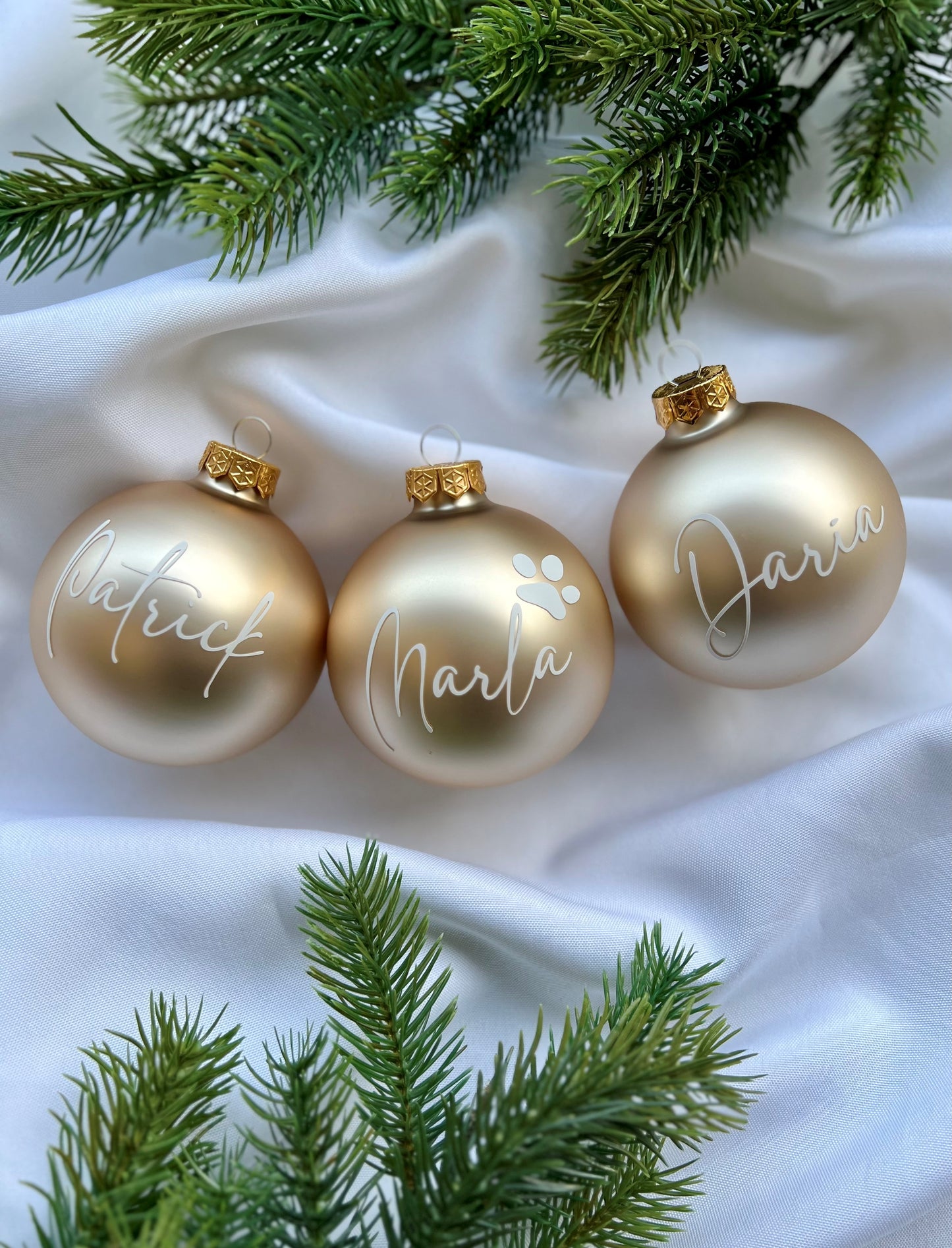 Christmas Balls gold