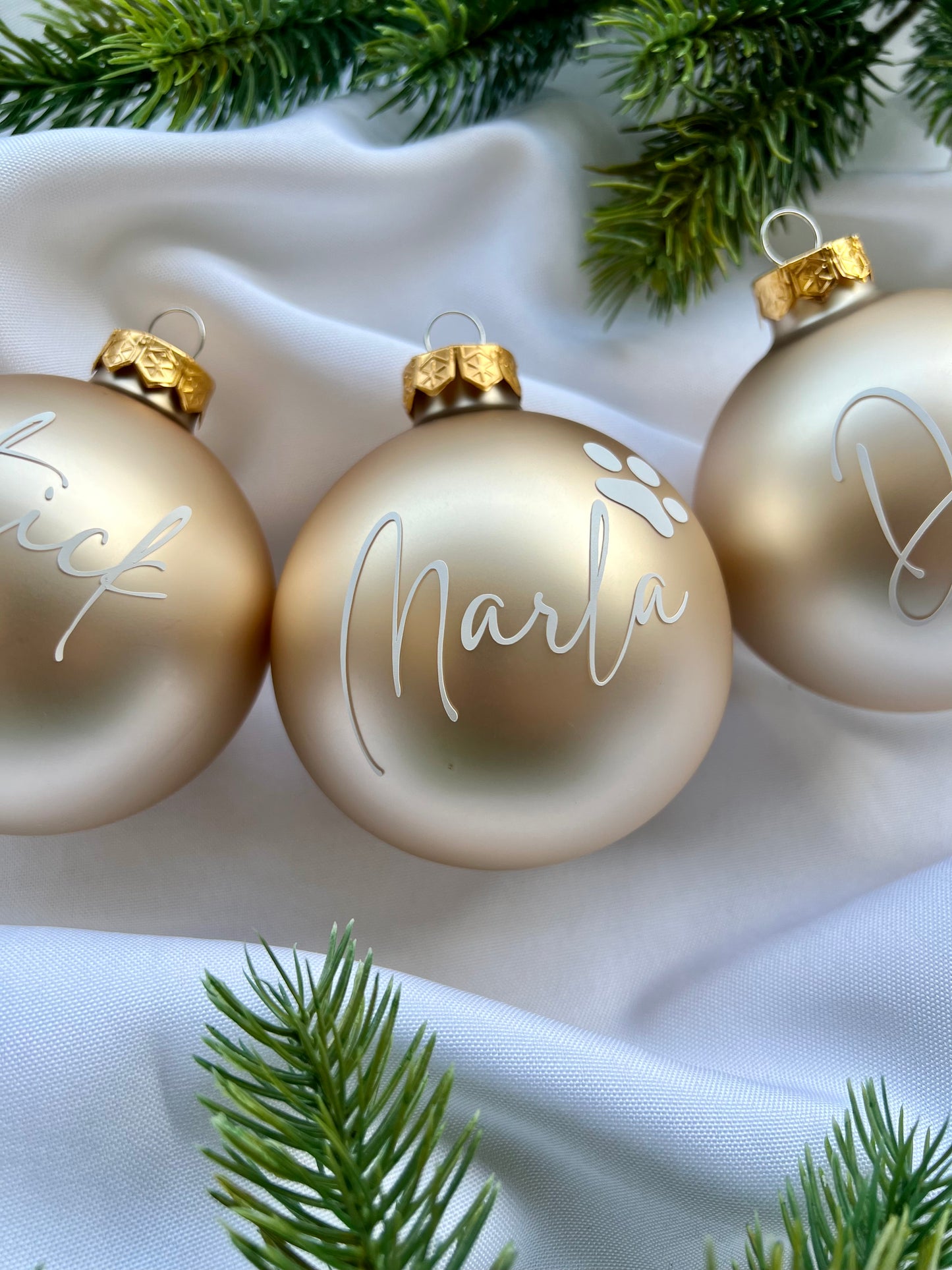 Christmas Balls gold