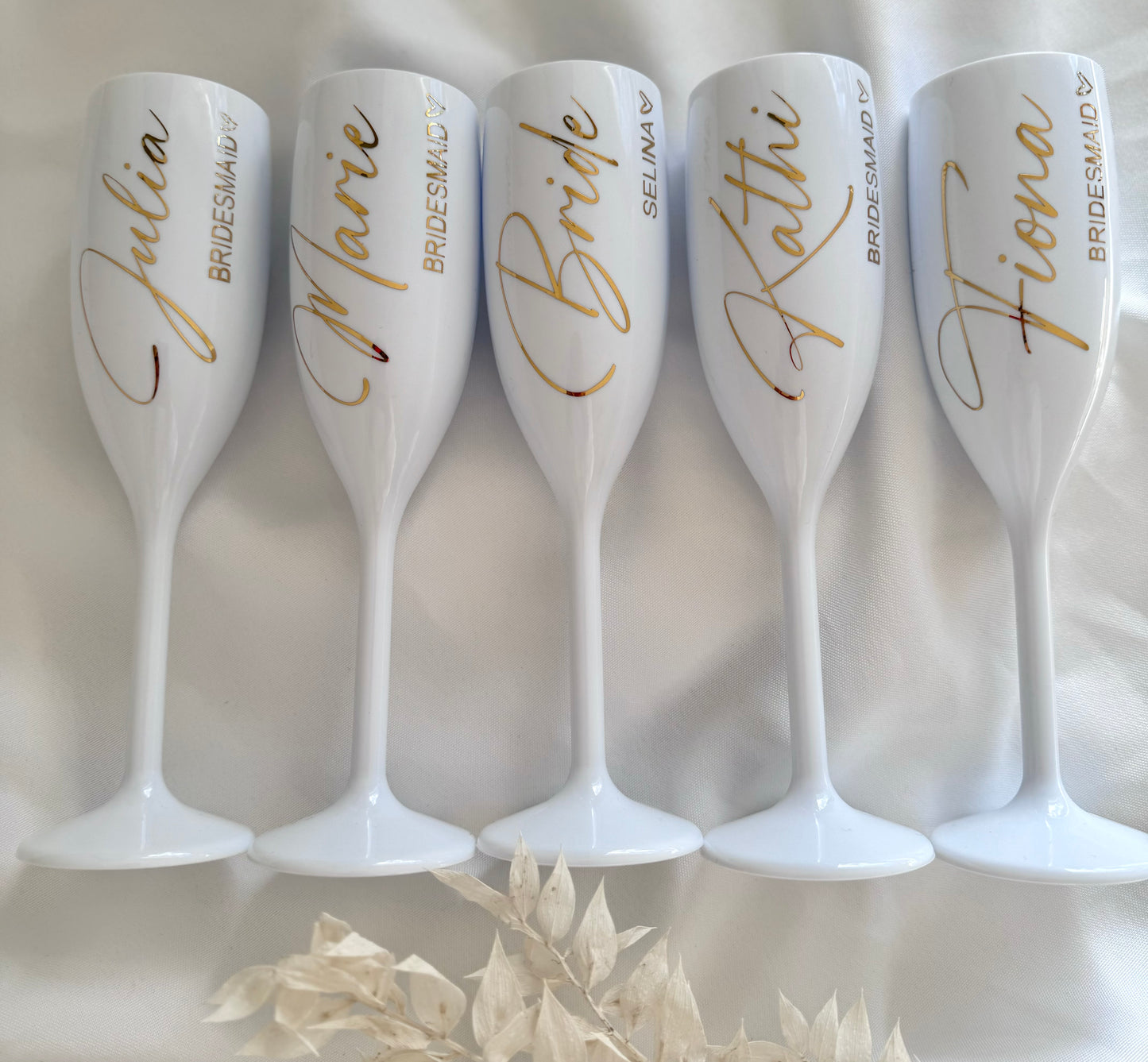 Sektglas Golden Lines