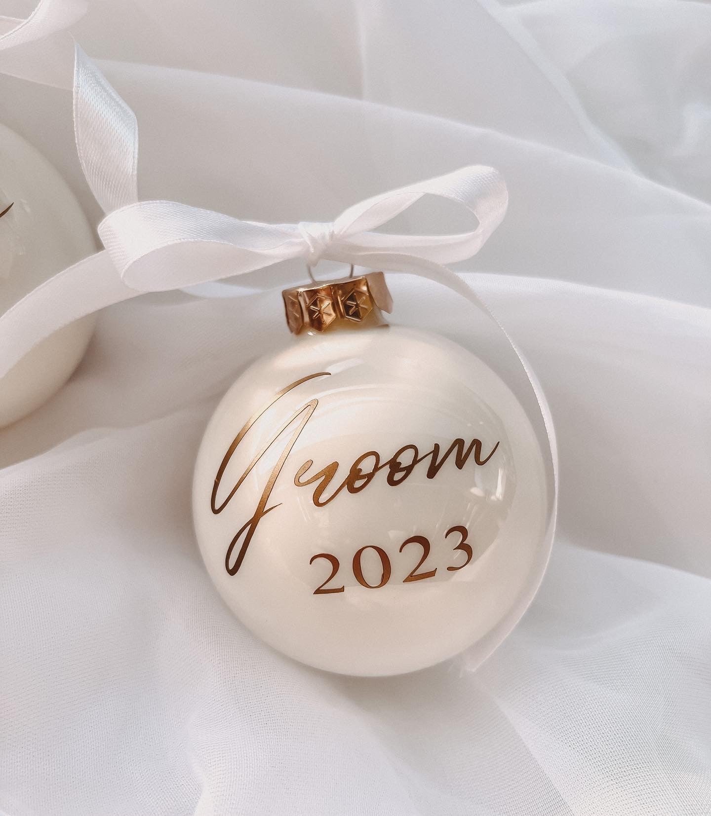 Christmas Balls Bride&Groom