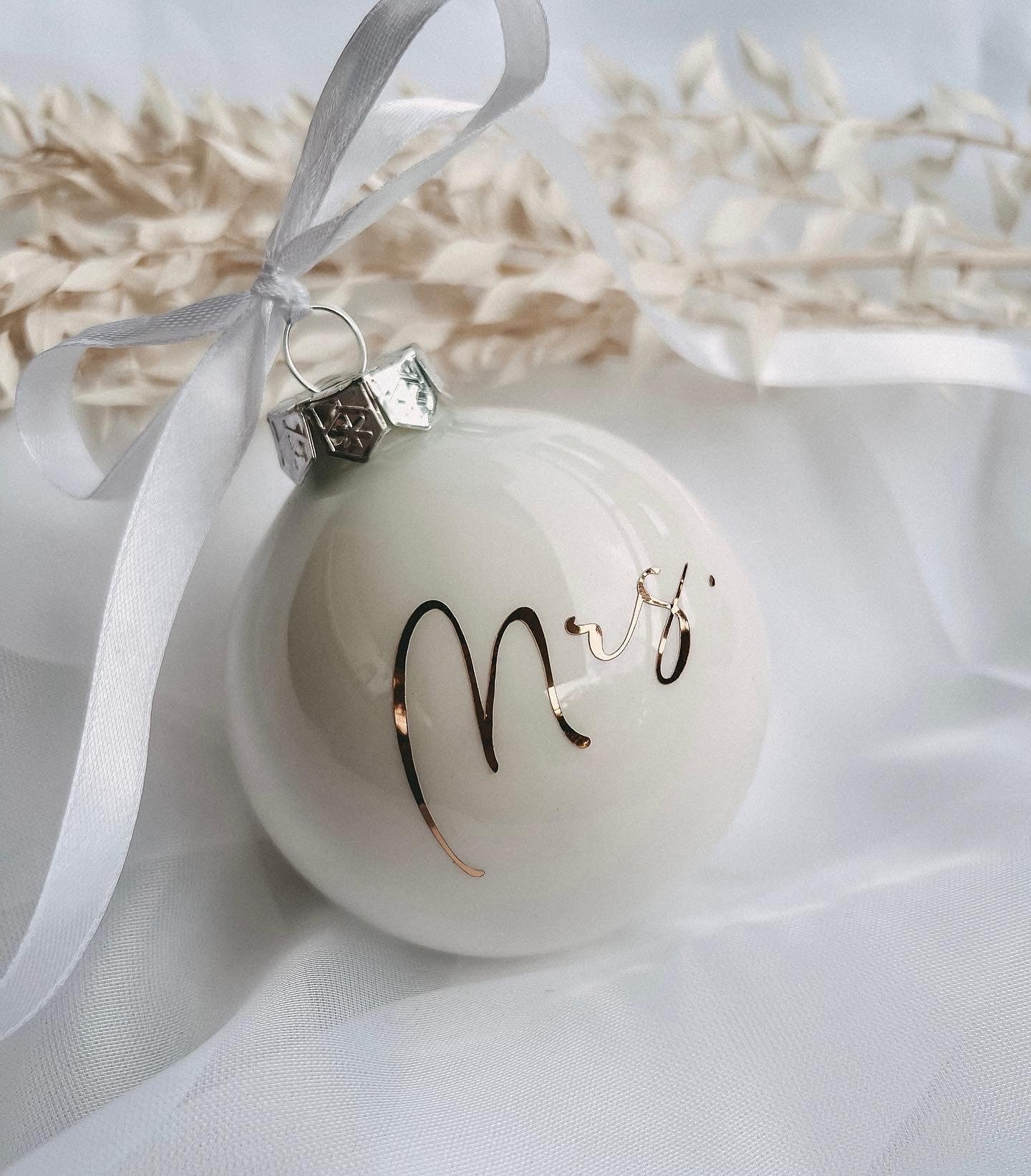 Christmas Balls Mr.&Mrs.