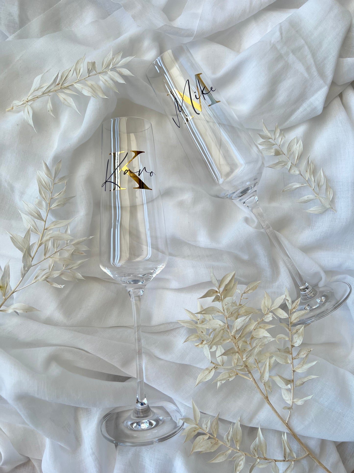 Sektglas Initial