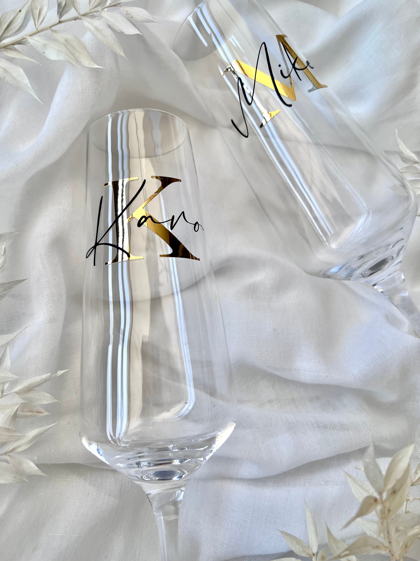Sektglas Initial