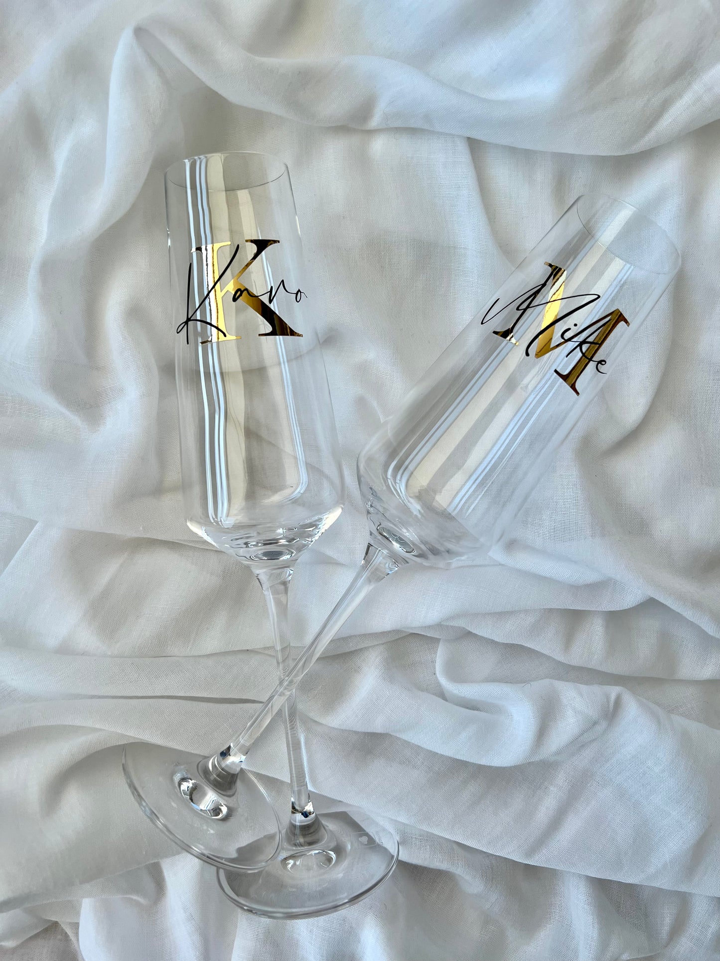Sektglas Initial