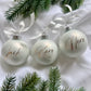 Christmas Balls white