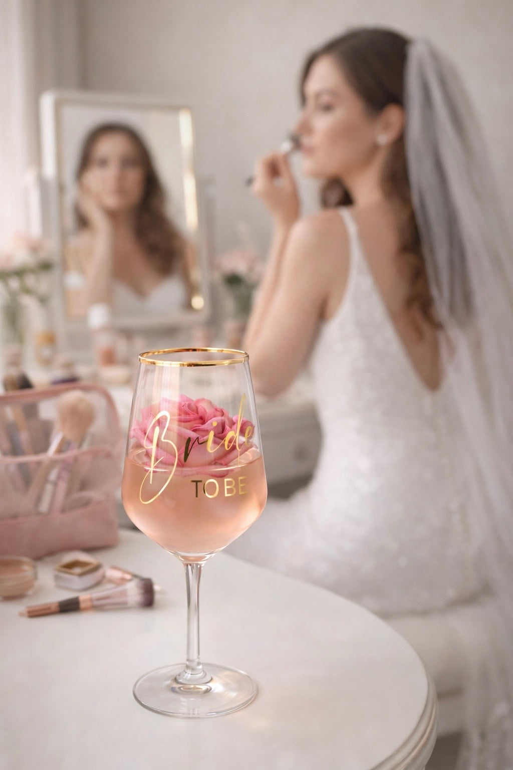 Weinglas Golden Elegance