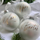 Christmas Balls white